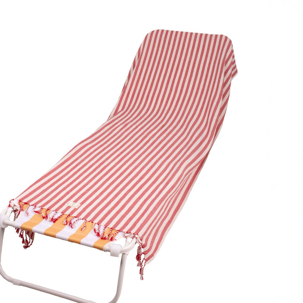 2-in-1 Turkish Cotton Beach Towel Backpack, Quick-Dry Peshtemal Travel Bag, Sand Free
